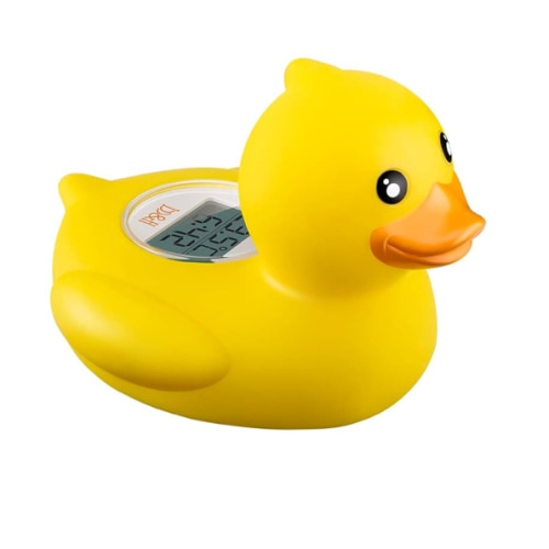 b&h Baby Thermometer, The Infant Baby Bath Floating Toy Safety Temperature Water Thermometer (Classic Duck)