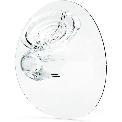 Elvie Breast Pump Breast Shield - 24mm - Nipple Flange for Pumping Breast Milk - Accessories & Breastfeeding Essentials for Electric Pumps - BPA Free, Dishwasher Safe - 2 Pack