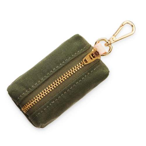 Olive Waxed Canvas Waste Bag Holder