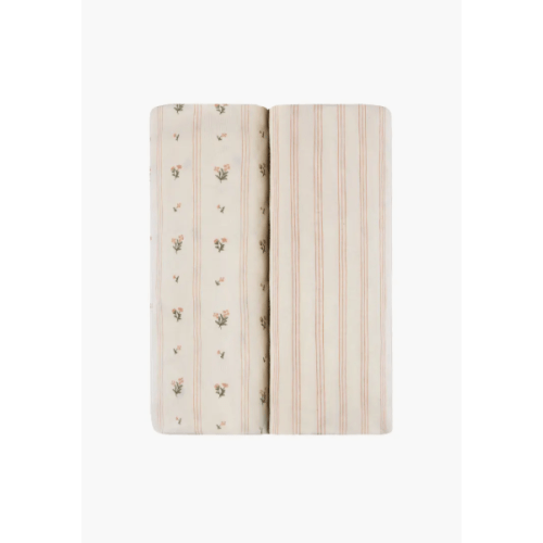 Baby Fitted Crib Sheet Set 2 Pack
Ely's & Co.