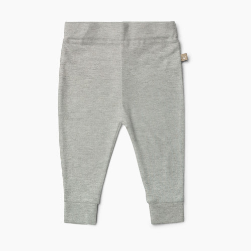 Goumi Kids x Babylist Bamboo & Organic Cotton Pants - Pebble, 0-3 M