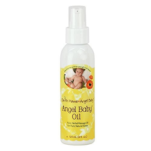 Earth Mama Angel Baby Baby Oil - 4 oz