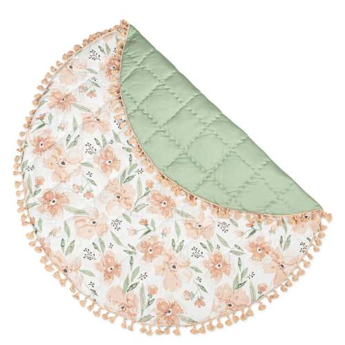 Cotton Quilted Activity Playmat - Parker Floral