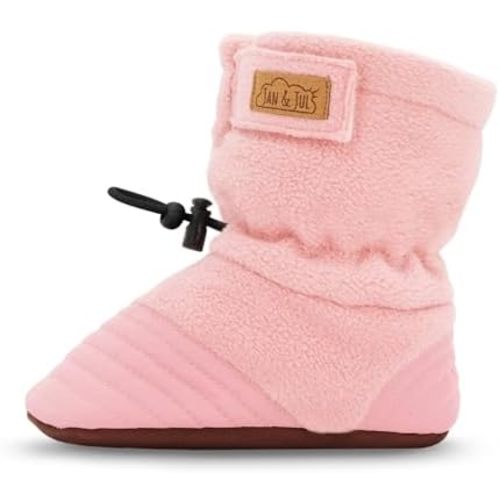 Jan & Jul Fleece Stay-Put Cozy Booties for Babies