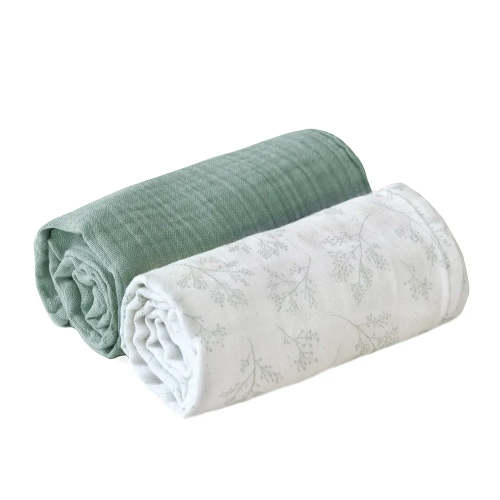 Set of 2 DOLI Baby Muslin Cloths – Charlie Crane Paris