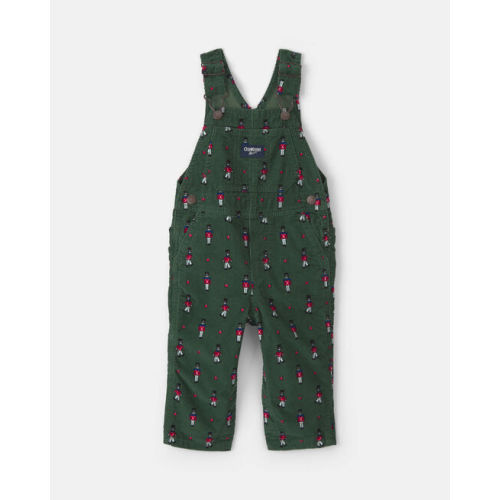 Baby Boy Nutcracker Corduroy Overalls - Green - OshKosh B'gosh | Carter's