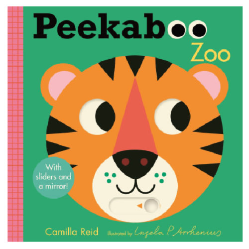 Peekaboo: Zoo: (An Interactive Board Book for Babies & Toddlers with Mirror & Sliders to Push, Pull, or Turn. Cute Zoo Animal Artwork Includes a Rhino, Hippo, Camel, & More.) by Camilla Reid, Ingela P. Arrhenius, Board Book | Barnes & Noble®