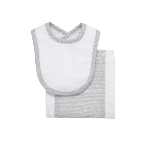 Dot Drooler Bib & Burp Set