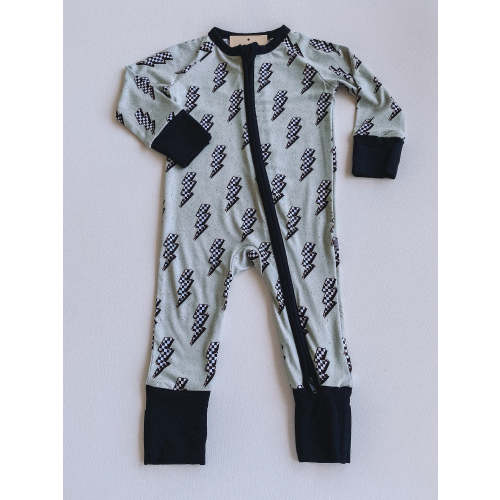 speckled lightning bamboo romper