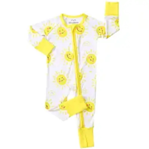 EllivviBebe Bamboo Viscose Newborn Baby Pajamas Sleepers Two Way Zipper Romper Super Soft Kid Boys Girls Clothes Pjs Toddler Sleepwear with Fun Lemon Print 95% Bamboo Viscose - TikTok Shop