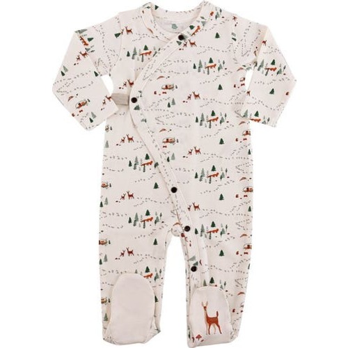 Organic Footie I Into the Woods, 0-3M