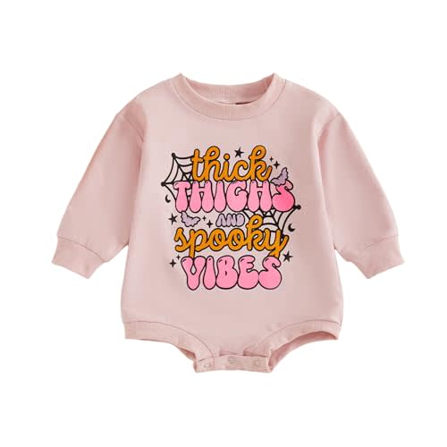 Halloween Baby Girl Outfit Velvet Ruffle Mushroom Bubble Romper | Long Sleeve Warm Bodysuit, Newborn Halloween Outfit, Infant Mushroom Clothes, Fall Toddler Winter Outfits, Baby One Piece