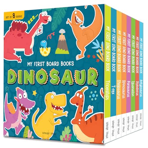 My First Board Books: Dinosaurs: 8 Books Boxed Set (My First Books)