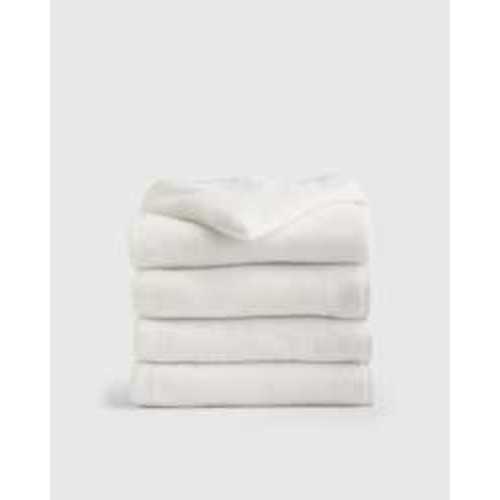 Organic Turkish Cotton Kids Hooded Towel Set 4-Pack in Soft Pink