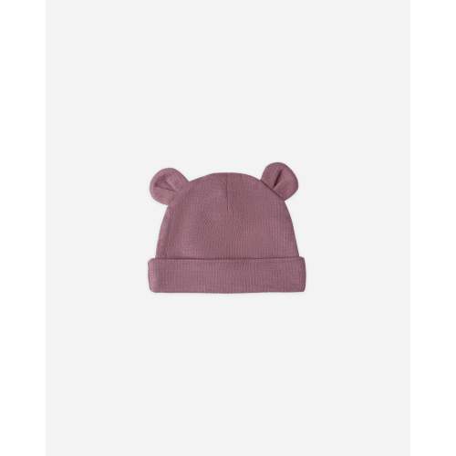 Baby Bear Beanie || Mulberry – Quincy Mae