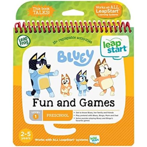 LeapFrog LeapStart Bluey Fun and Games