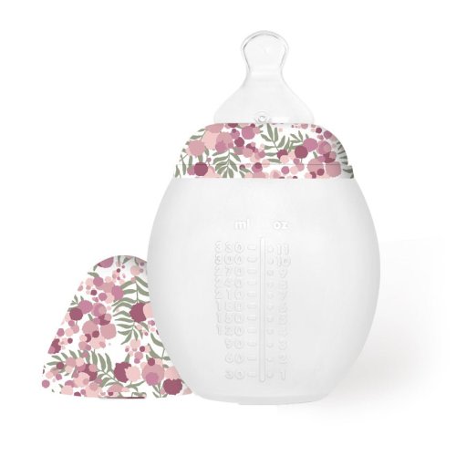 Anti-colic Baby Bottle 11 oz | Liberty Mimosa Pink 3m+