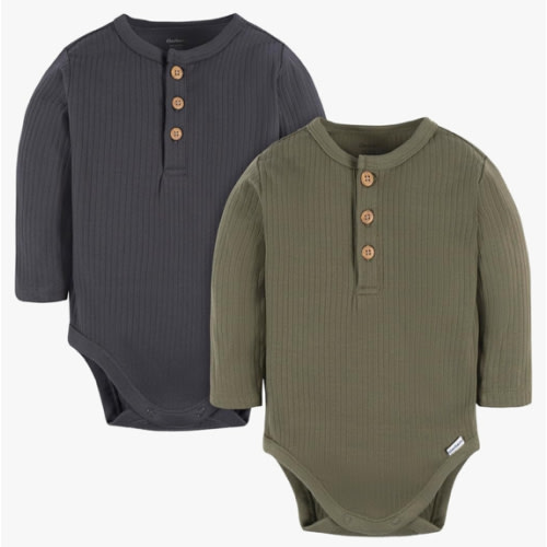 Gerber baby-boys Baby Boys' and Baby Girls' 2-pack Bodysuits