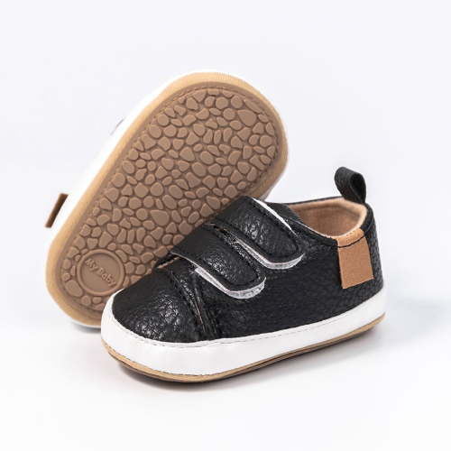 Meckior Baby Boys Girls Shoes High-Top Ankle Sneakers Toddler Soft Rubber Sole Infant Crib Shoes 0-18 Months