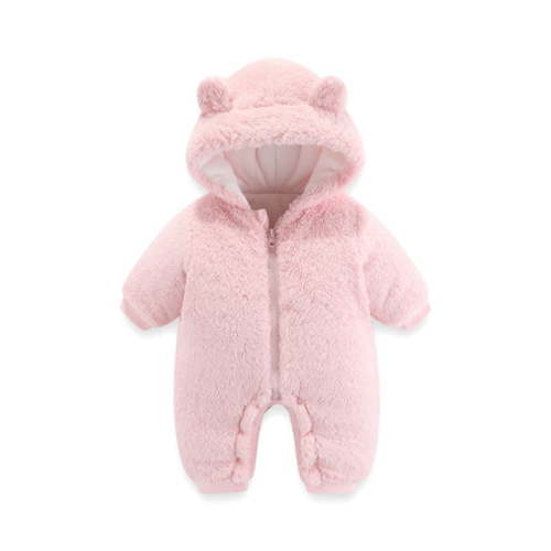 Baby Boys Girls Snowsuit Winter Coat Bear Warm Hooded Thick Romper Jumpsuit Outfits 0-3 Months