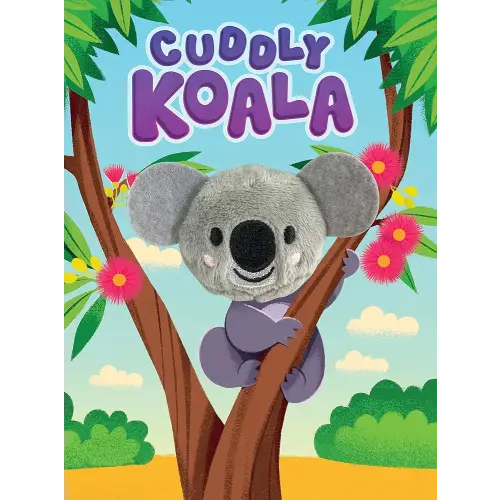 Cuddly Koala - Childrens Finger Puppet Board Book - Interactive - Novelty