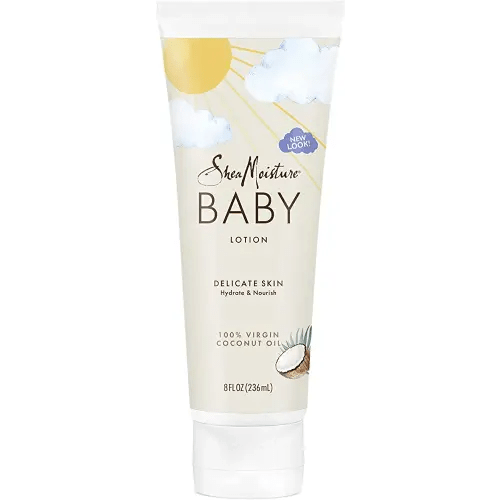 SheaMoisture Baby Lotion 100% Virgin Coconut Oil for Baby Skin Baby Lotion Clear Skin Moisturizer 8 oz