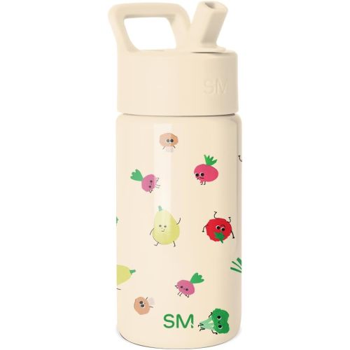 Simple Modern Kids Water Bottle & Toddler Cup | 14oz | Veggies