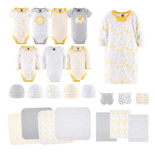 Safari Sunshine Baby Layette Gift Set, 23 Piece
