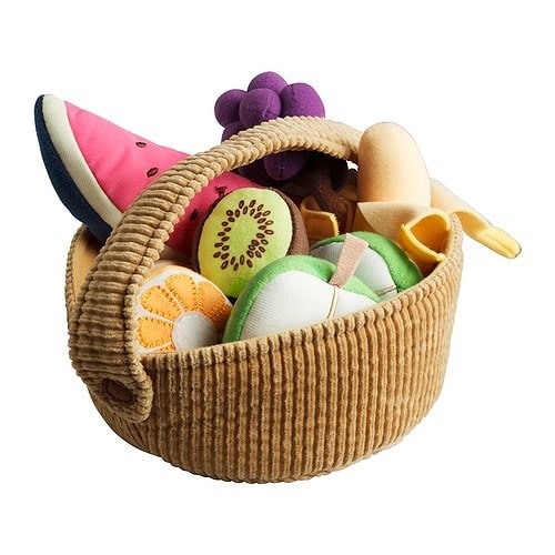 DUKTIG 9-piece fruit basket set - - - IKEA