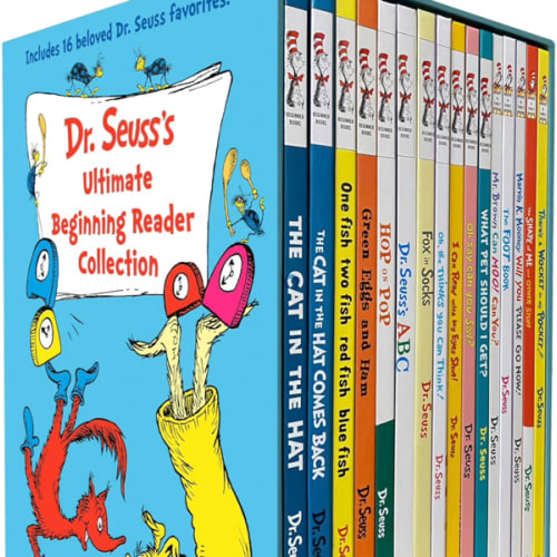 Dr. Seuss's Ultimate Beginning Reader Boxed Set Collection: Includes 16 Beginner Books and Bright & Early Books