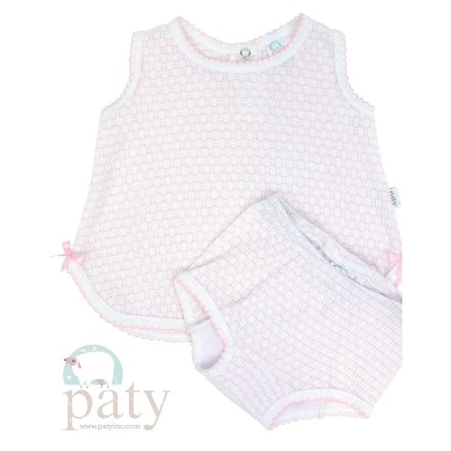 Paty, Inc. Diaper Set Pink - Spoiled Sweet Boutique - Spoiled Sweet Boutique