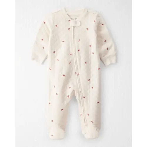 Baby Quilted Bow Print Sleep & Play Made with Organic Cotton - Little Planet | Carter's