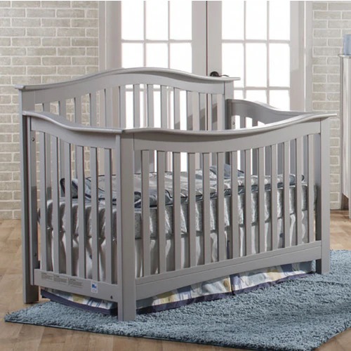 Pali Bolzano Collection Forever Crib in Stone – Bambi Baby
