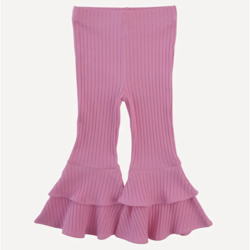 anne pants | bonbon | organic cotton wide rib