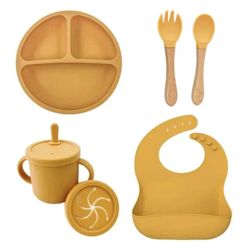 Silicone Feeding Set (4-Piece)