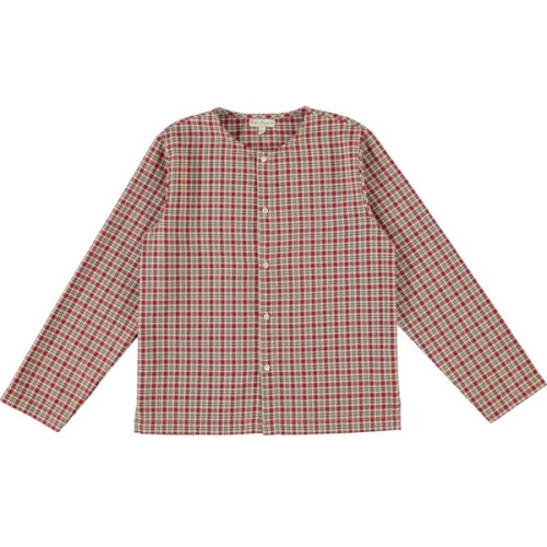 Luka Shirt, Red - Bebe Organic | Maisonette