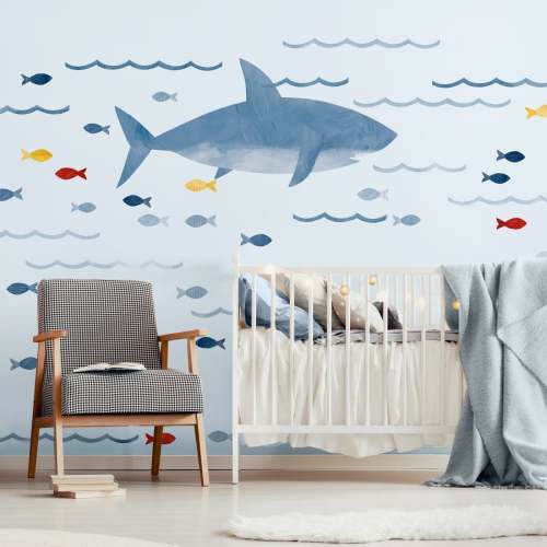 Shark Kit • Peel-and-Stick Wall Decals