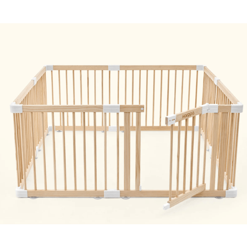 HARPPA Grovi Wooden Baby Gate Playpen