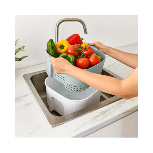10L Bucket Strainer - White - One Size