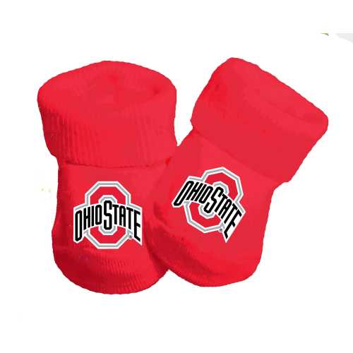 Future Tailgater Future Tailgater Ohio State Buckeyes Officially Licensed Baby Toe Booties