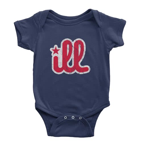 The Pxv Ill Vintage It's A Philly Thing Infant One-Piece Bodysuit, Soft Cotton