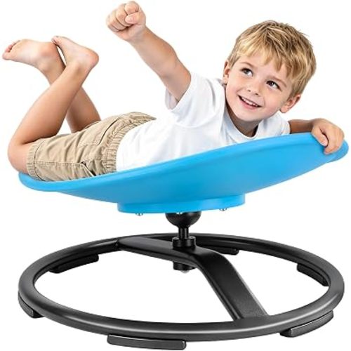 Pterying 21" L × 19" W Large Size Spinning Chair for Autistic Kids, Ages3+