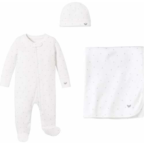 Welcome Home Baby Set, Grey Stars - Petite Plume | Maisonette
