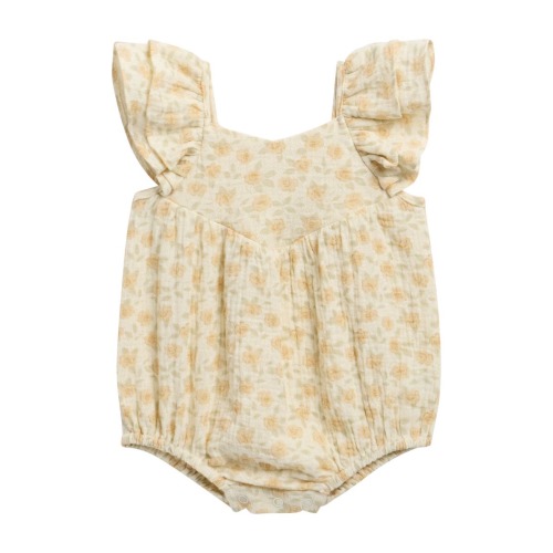 Floral Romper, 0-3M