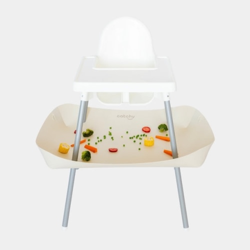 (4/4) IKEA Food Catcher for High Chairs – Sand