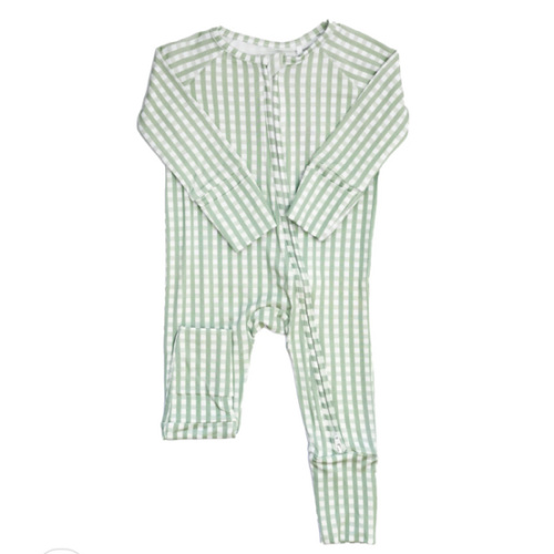 Sleep Romper - Gingham