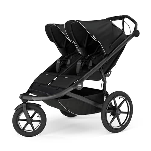 Thule Urban Glide 3 Single Child All-Terrain Stroller, Full-Suspension System, Air-Filled Tires, Upright seat with Adjustable Recline and Built-in legrest