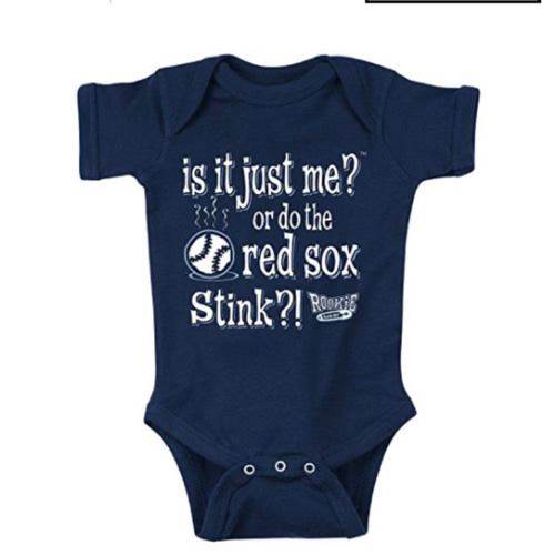 New York Baseball Fans (NYY). is It Just Me?! Navy Onesie (NB-18M) or – Smack Apparel