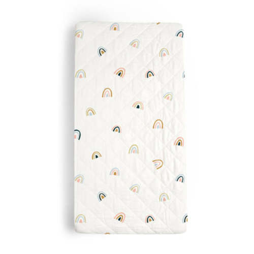 Rainbow Organic Changing Pad Cover