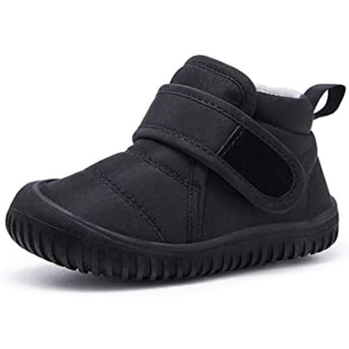 BMCiTYBM Toddler Baby Snow Boots Winter Shoes Boys Girls Cold Weather Baby Faux Fur Shoes